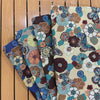 150cm Width x 95cm Length Butterfly and Daisy Flowers Yarn-dyed Jacquard Fabric