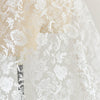 130cm Width x 95cm Length Premium Vine Floral Wedding Bridal Lace Fabric