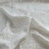 125cm Width x 95cm Length Retro Vine Floral Embroidery Cotton Linen Blend Fabric