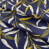 150cm Width x 95cm Length Leaf Branch Floral Print Cotton Fabric