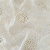 145cm Width Hollow-out and Poppy Floral Embroidery Fabric