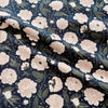 150cm Width x 95cm Length Star Space and Peony Floral Print Cotton Fabric