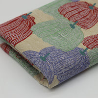 150cm Width Retro Pumpkin Jacquard Fabric by the Yard