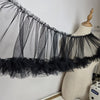 3 Yards of 19cm Width Puffy Tulle Skirt Hem Lace Trim