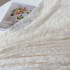 130cm Width Retro Floral embroidered tulle lace fabric