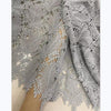 130cm Width x 95cm Length Hollow-out Feather and Leaf Pattern Lace Fabric