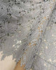 130cm Width x 95cm Length Hollow-out Feather and Leaf Pattern Lace Fabric