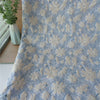 149cm Width x 95cm Length Constrast Cosmos Floral Jacquard Fabric