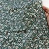150cm Width x 95cm Length Cluster Floral Print Cotton Fabric
