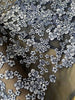 145cm Width Premium floral embroidered organza lace fabric by the Yard