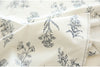 140cm Width Botanical Branch Print Linen Blend Fabric