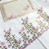 140cm Width x 95cm Length Symmetrical Fairy Floral and Butterfly Embroidery Lace Fabric