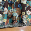 150cm Width x 95cm Length Butterfly and Daisy Flowers Yarn-dyed Jacquard Fabric