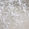 130cm Width x 95cm Length Star Branch Floral  Lace Fabric