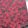 146cm Width x 95cm Length Contrast 3D Floral Jacquard Fabric