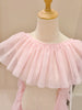 2 Yards x 30cm Width Puffy 2-layer Soft Frill Ruffled Tulle Lace Fabric Trim