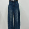 170cm Width x 95cm Length Plum Blossom Jacquard Applique Sytle Denim Fabric