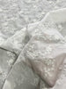 125cm Width x 95cm Length Cluster Flower Embroidery Cotton Fabric