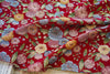 145cm Width x 95cm Length Holiday Celebration  Floral Pattern Jacquard Fabric