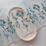3 Yards Premium Floral Embroidery Lace Fabric Trim