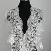 2 Yards x 25cm Width Floral Embroidery Bride Wedding Veil Lace Trim