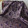 160cm Width x 95cm Length Premium Contrast Floral  and Blue Jacquard Fabric
