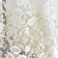 130cm Width x 95cm Length Premium Vine Floral Wedding Bridal Lace Fabric
