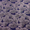 160cm Width x 95cm Length Premium Contrast Floral  and Blue Jacquard Fabric
