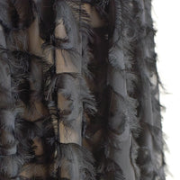 140cm Width Feather Tassel Style  Lace fabric