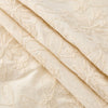 150cm Width x 95cm Length Vine Floral Embroidery Cotton Lace Fabric