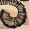 3 Yards of 10cm Width Super Soft American Frill Puffy Tulle Skirt Hem Lace Trim
