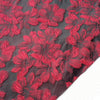 146cm Width x 95cm Length Contrast 3D Floral Jacquard Fabric