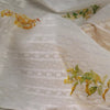 130cm Width x 95cm Length Botanical Floral Print Chiffon Lace Fabric