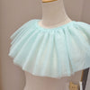 2 Yards x 30cm Width Puffy 2-layer Soft Frill Ruffled Tulle Lace Fabric Trim