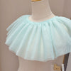 2 Yards x 30cm Width Puffy 2-layer Soft Frill Ruffled Tulle Lace Fabric Trim