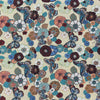 150cm Width x 95cm Length Butterfly and Daisy Flowers Yarn-dyed Jacquard Fabric