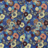 150cm Width x 95cm Length Butterfly and Daisy Flowers Yarn-dyed Jacquard Fabric