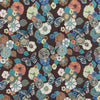 150cm Width x 95cm Length Butterfly and Daisy Flowers Yarn-dyed Jacquard Fabric