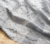 150cm Width x 95cm Length Tassel Daisy Floral Jacquard Chiffon Fabric
