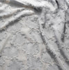 150cm Width x 95cm Length Tassel Daisy Floral Jacquard Chiffon Fabric
