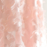 140cm Width Feather Tassel Style  Lace fabric