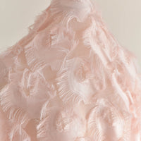 140cm Width Feather Tassel Style  Lace fabric
