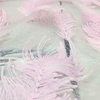 130cm Width x 95cm Length Feather Pattern Embroidery Lace Fabric