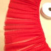 2 Yards x 30cm Width Puffy 2-layer Soft Frill Ruffled Tulle Lace Fabric Trim