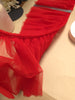 2 Yards x 30cm Width Puffy 2-layer Soft Frill Ruffled Tulle Lace Fabric Trim