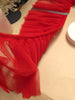 2 Yards x 30cm Width Puffy 2-layer Soft Frill Ruffled Tulle Lace Fabric Trim