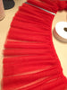 2 Yards x 30cm Width Puffy 2-layer Soft Frill Ruffled Tulle Lace Fabric Trim
