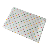 140cm Width Colorful Polka Dots Print Cotton Blend Fabric