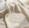 150cm Width x 95cm Length Tassel Daisy Floral Jacquard Chiffon Fabric