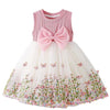 140cm Width x 95cm Length Symmetrical Fairy Floral and Butterfly Embroidery Lace Fabric